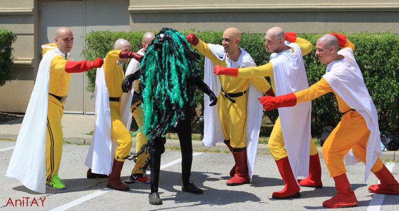 Six Punch Men, Seaweed Monster - One Punch Man